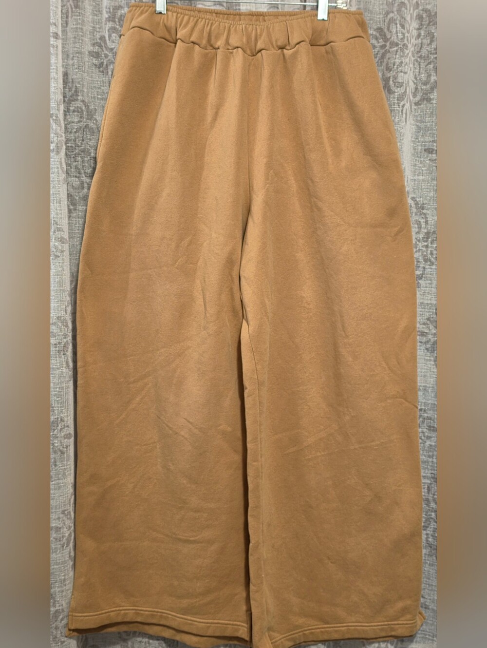 Out From Under Urban Outfitters Lived In Wide Leg Sweatpants Brown Tan Size M/L